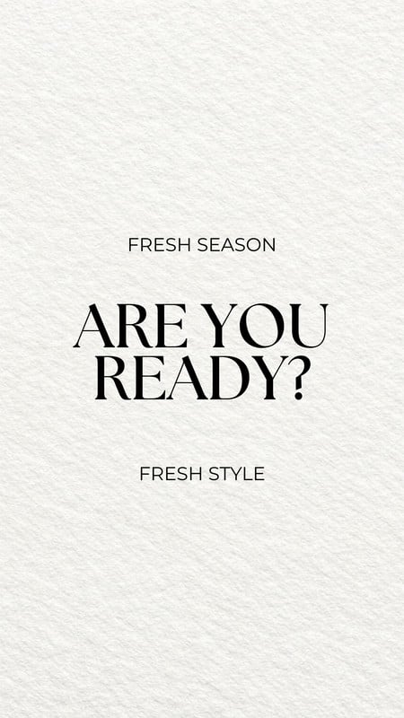 Fresh Season Instagram Reel