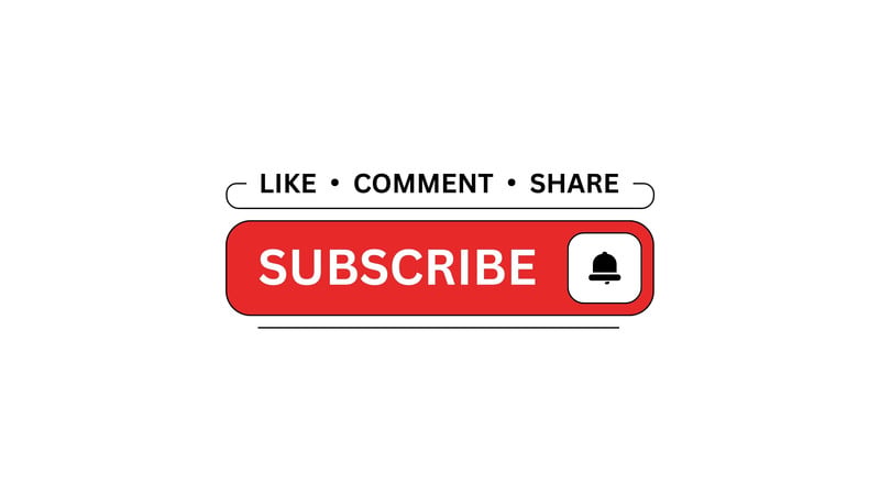 Youtube Subscribe Social Media Video