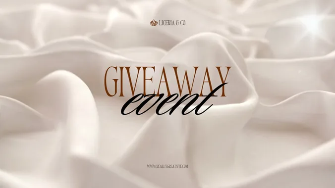 Fashion Product Giveaway Event Video V2