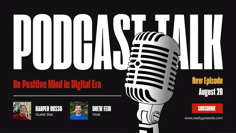 Podcast YouTube Intro Video V2