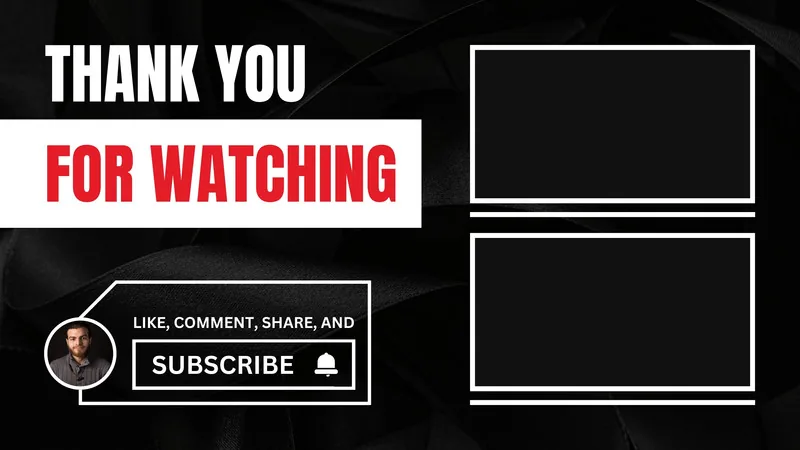 Thank You for Watching Youtube Outro V2