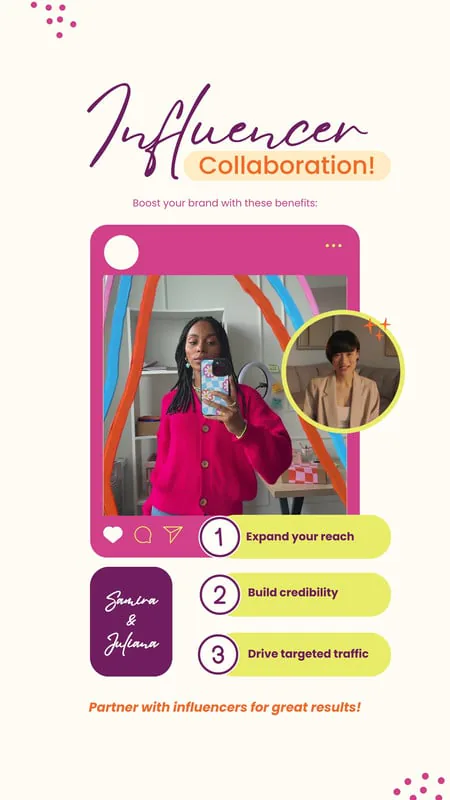 Influencer Collaboration Mobile Video V2
