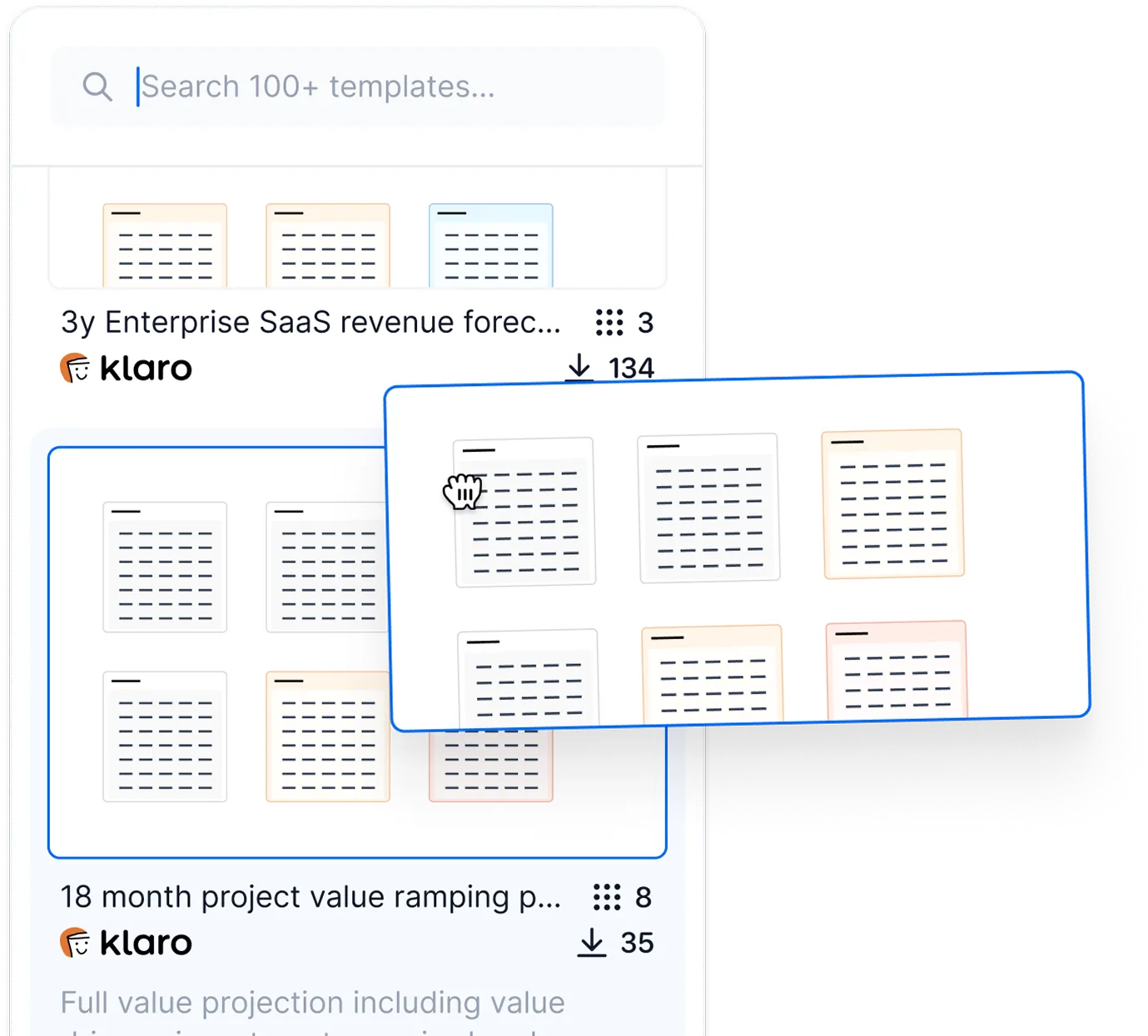 Templates menu image