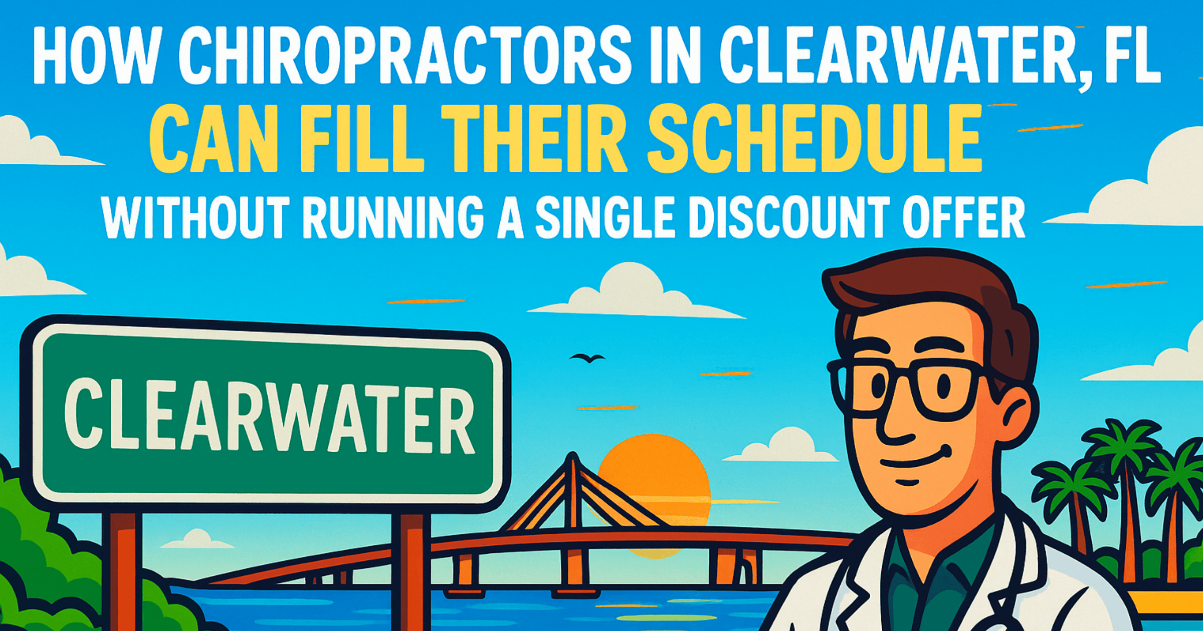 How Chiropractors in Clearwater, FL Can Fill Their Schedule Without Running a Single Discount Offer