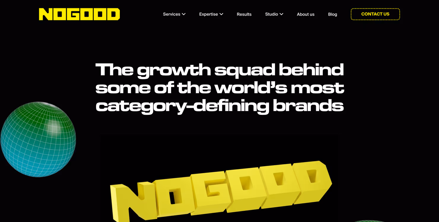 nogood homepage