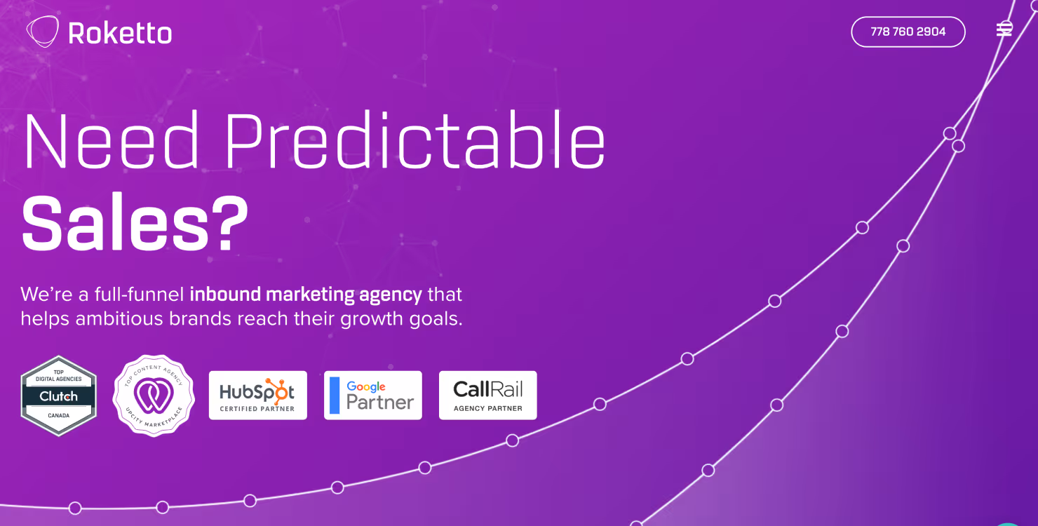 Roketto Homepage