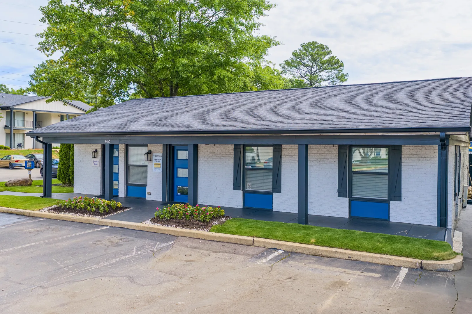 Leasing office at The Benton apartments in Hoover, AL