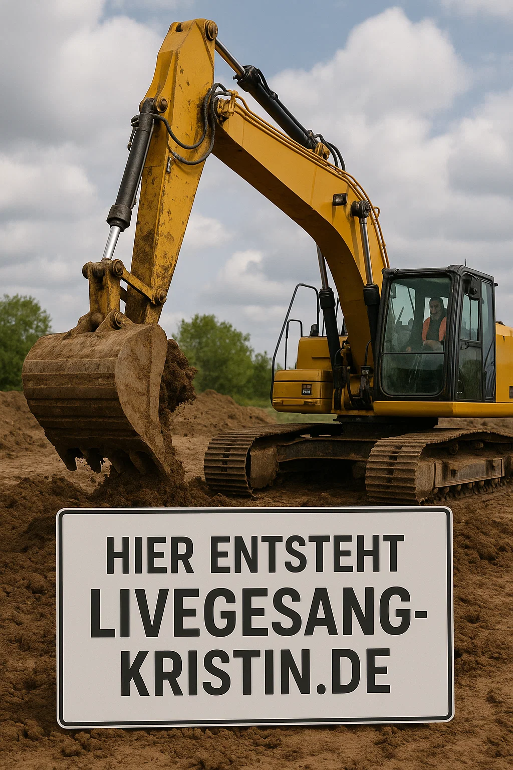 Hier ist eigentlich ein Bagger.