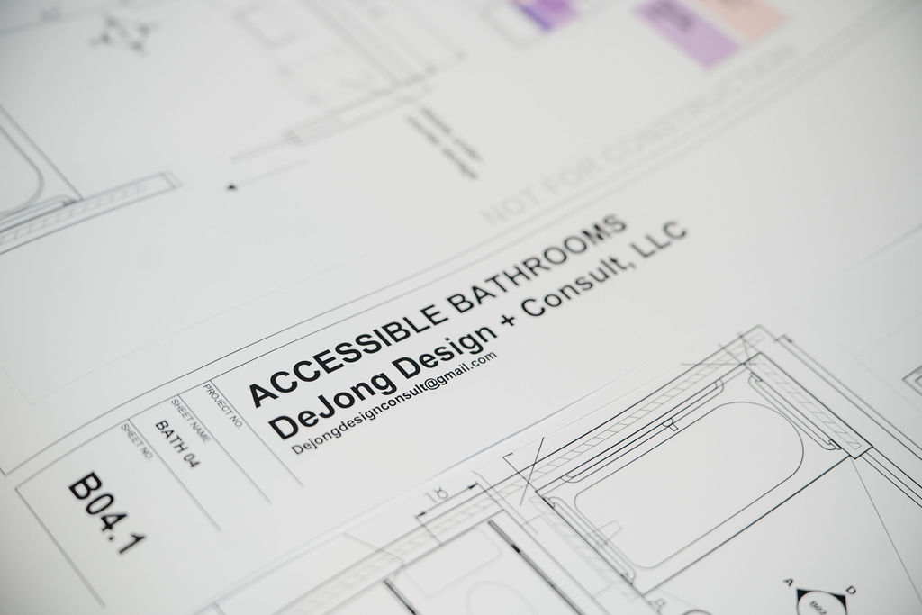 close up of blue prints