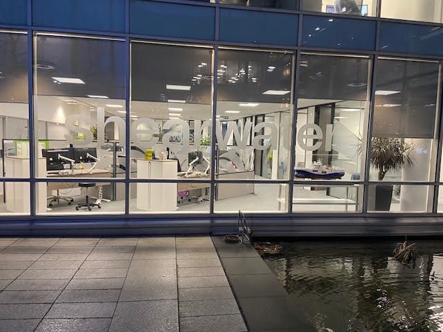 Shearwater's offices signage re-done by SOS Systems.