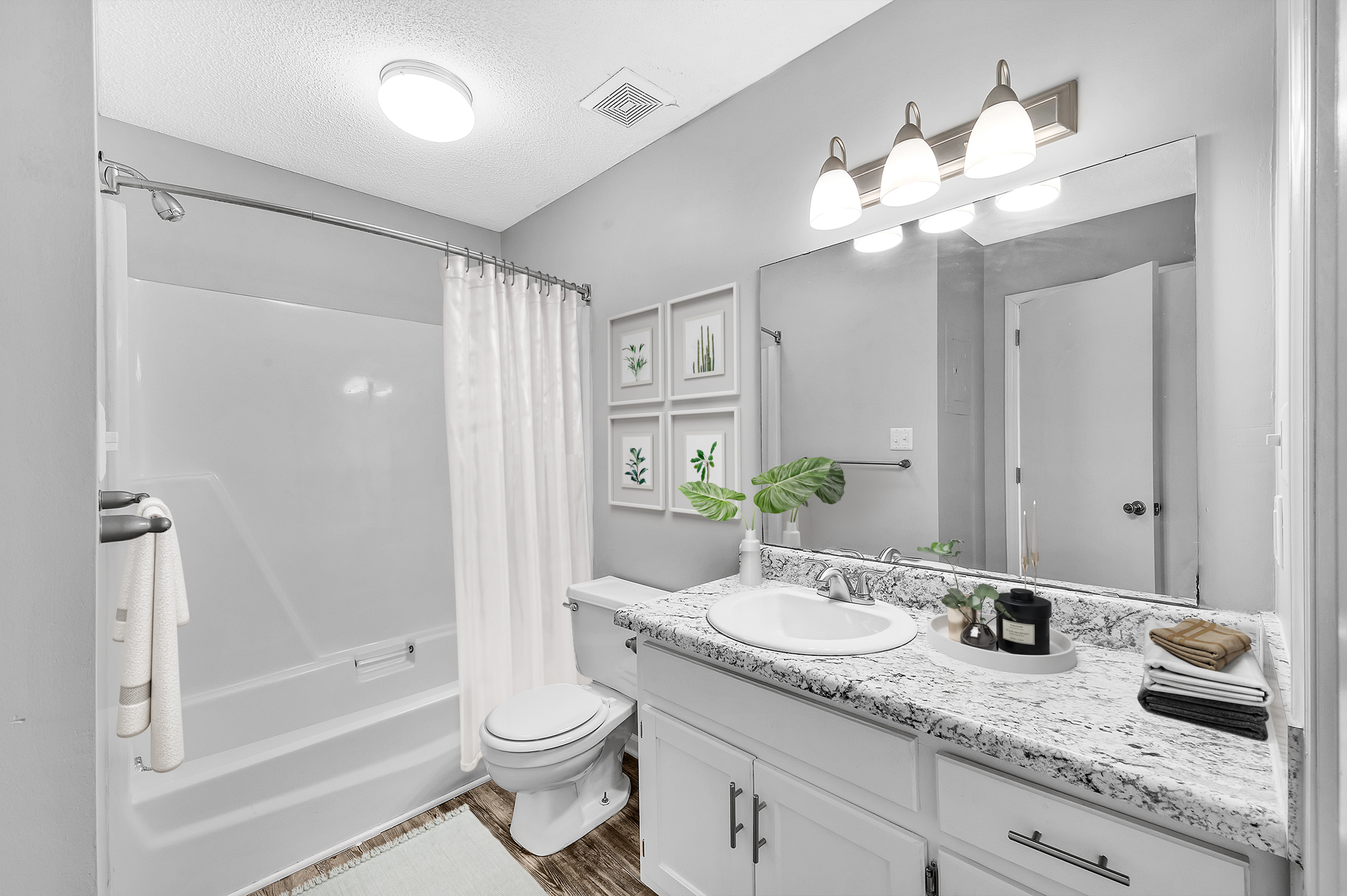 Bathroom rendering