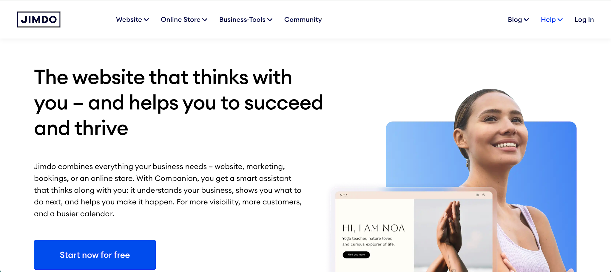 ecommerce analytics tool - jimdo