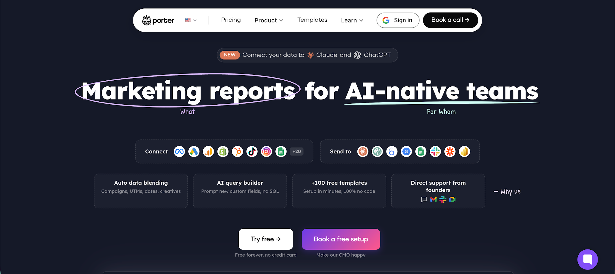 ppc reporting tool - portermetrics
