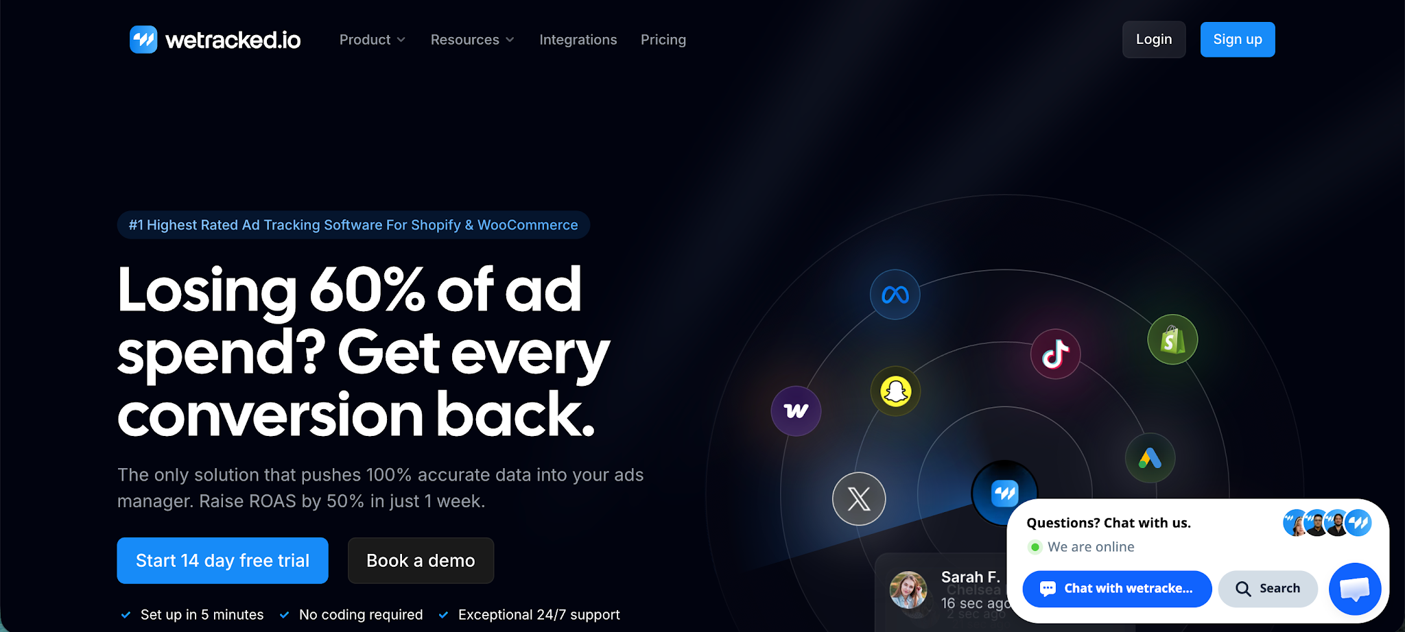 facebook attribution tool - wetracked.io