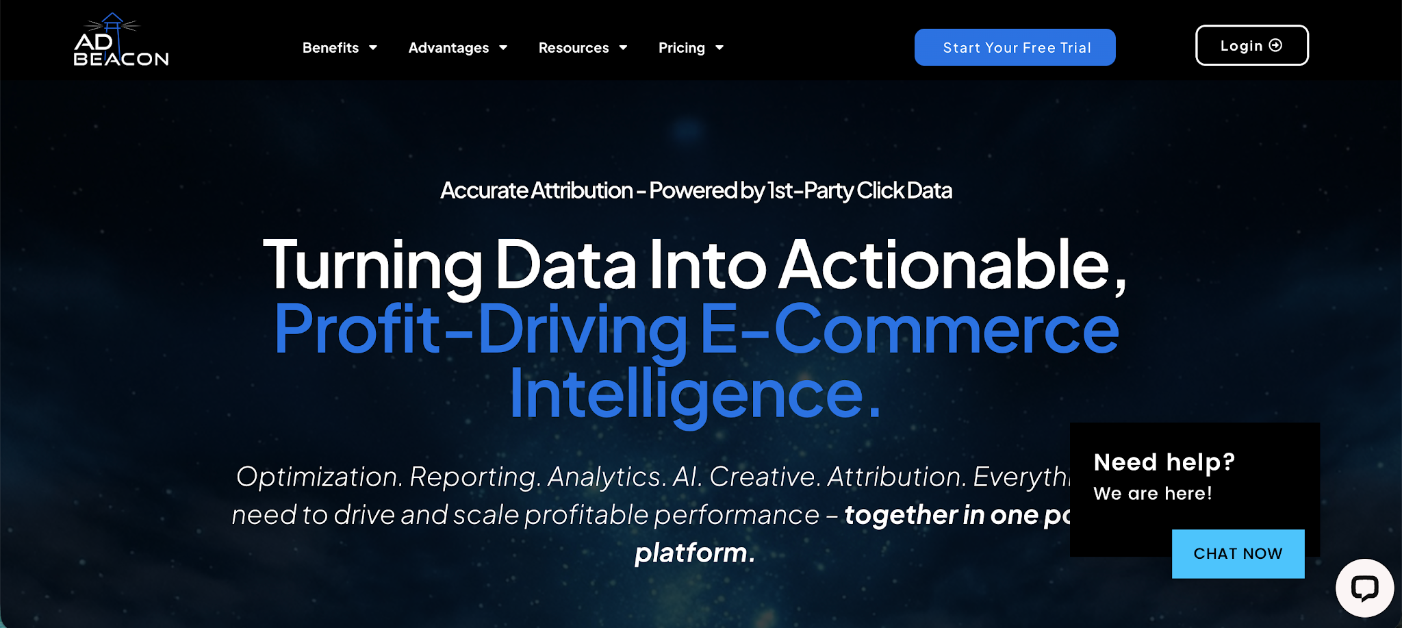 facebook attribution tool - adbeacon