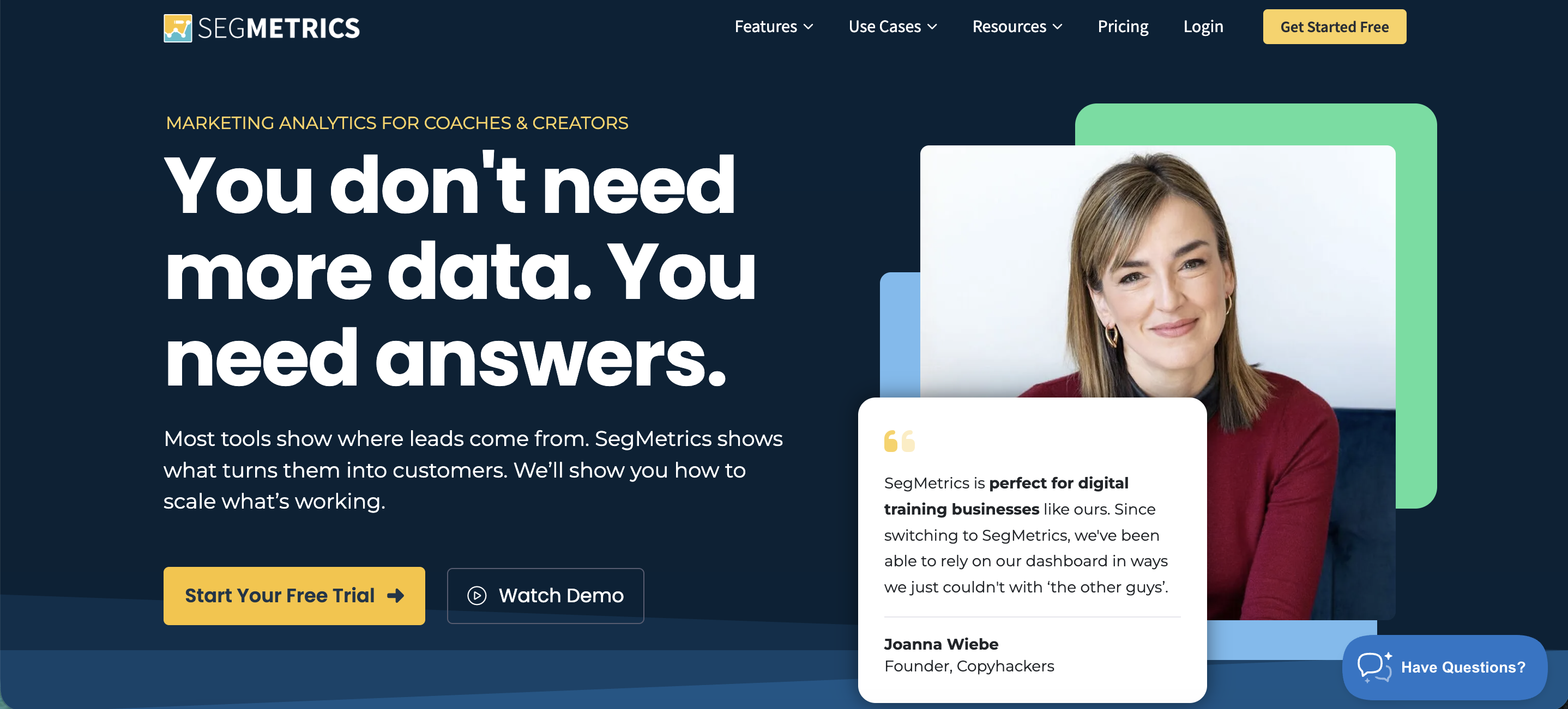concurrent de Rockerbox - Segmetrics