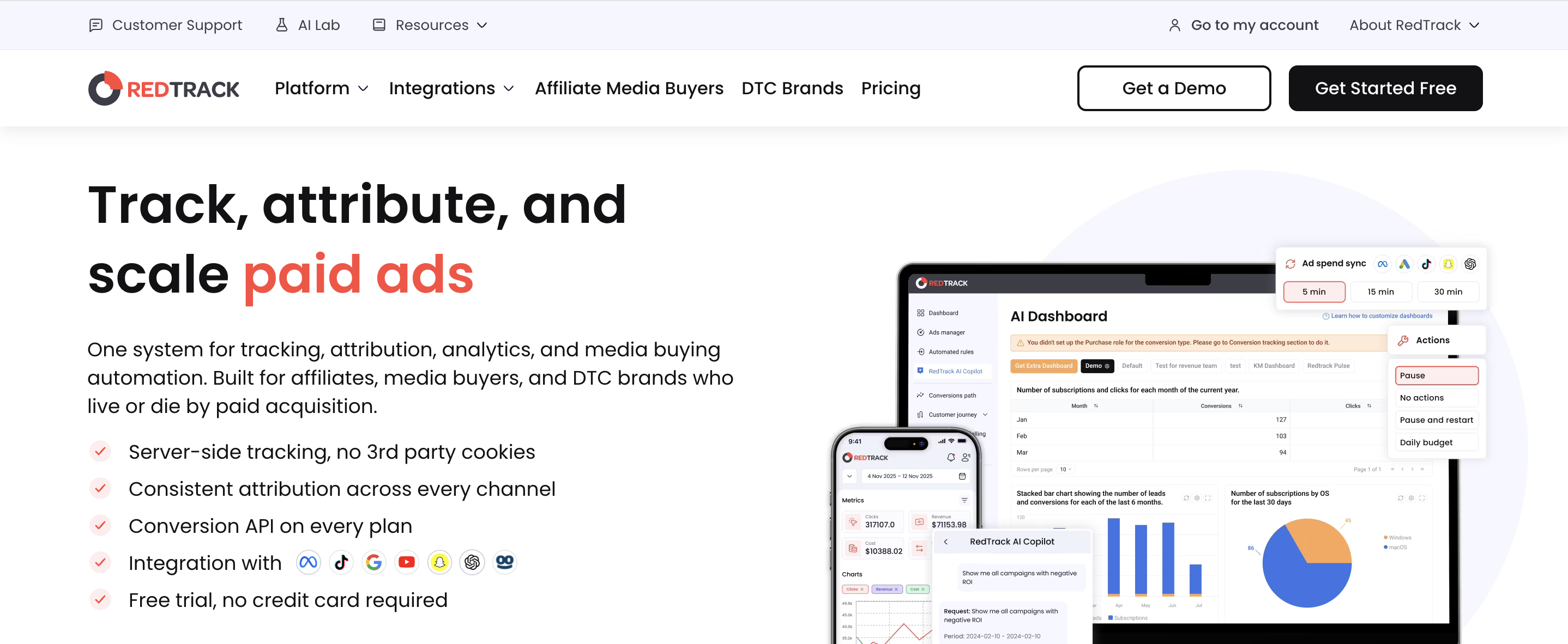 clickmagick alternatives - redtrack.io