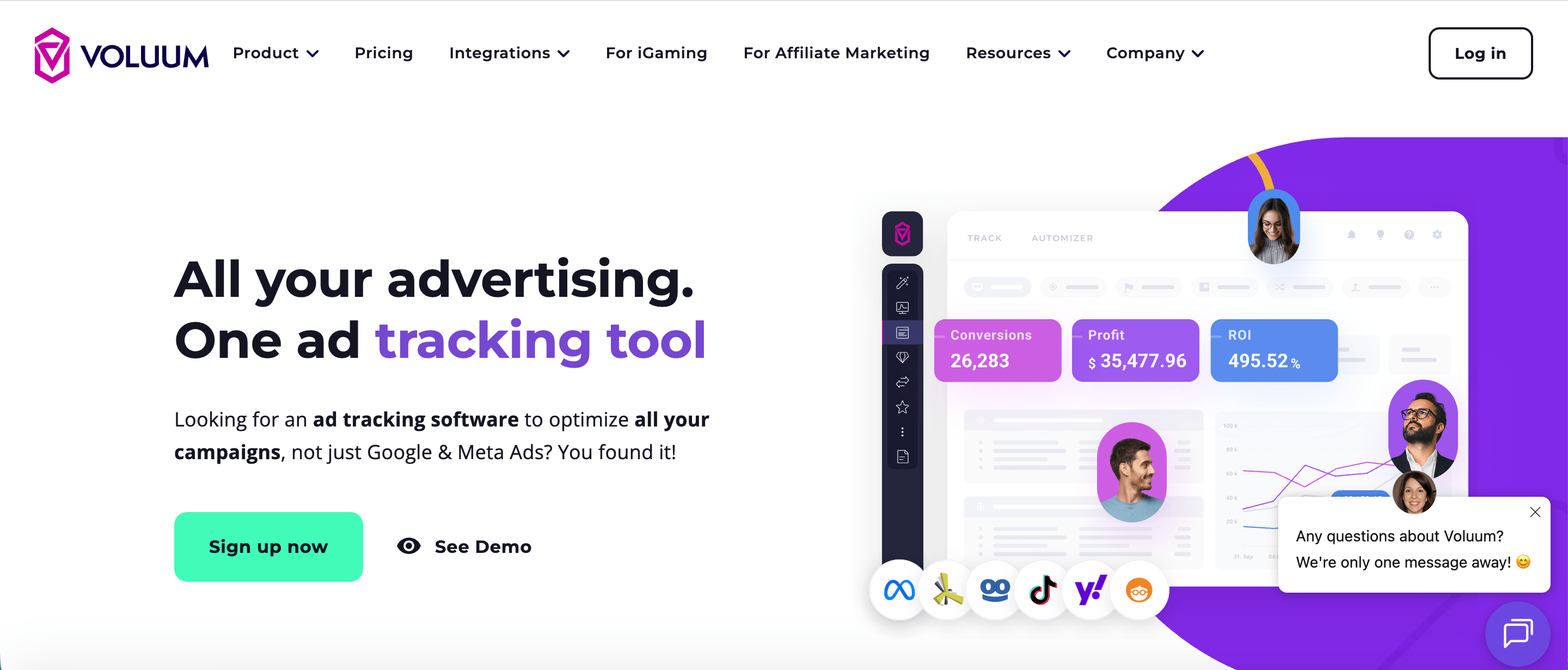 redtrack alternatives - voluum