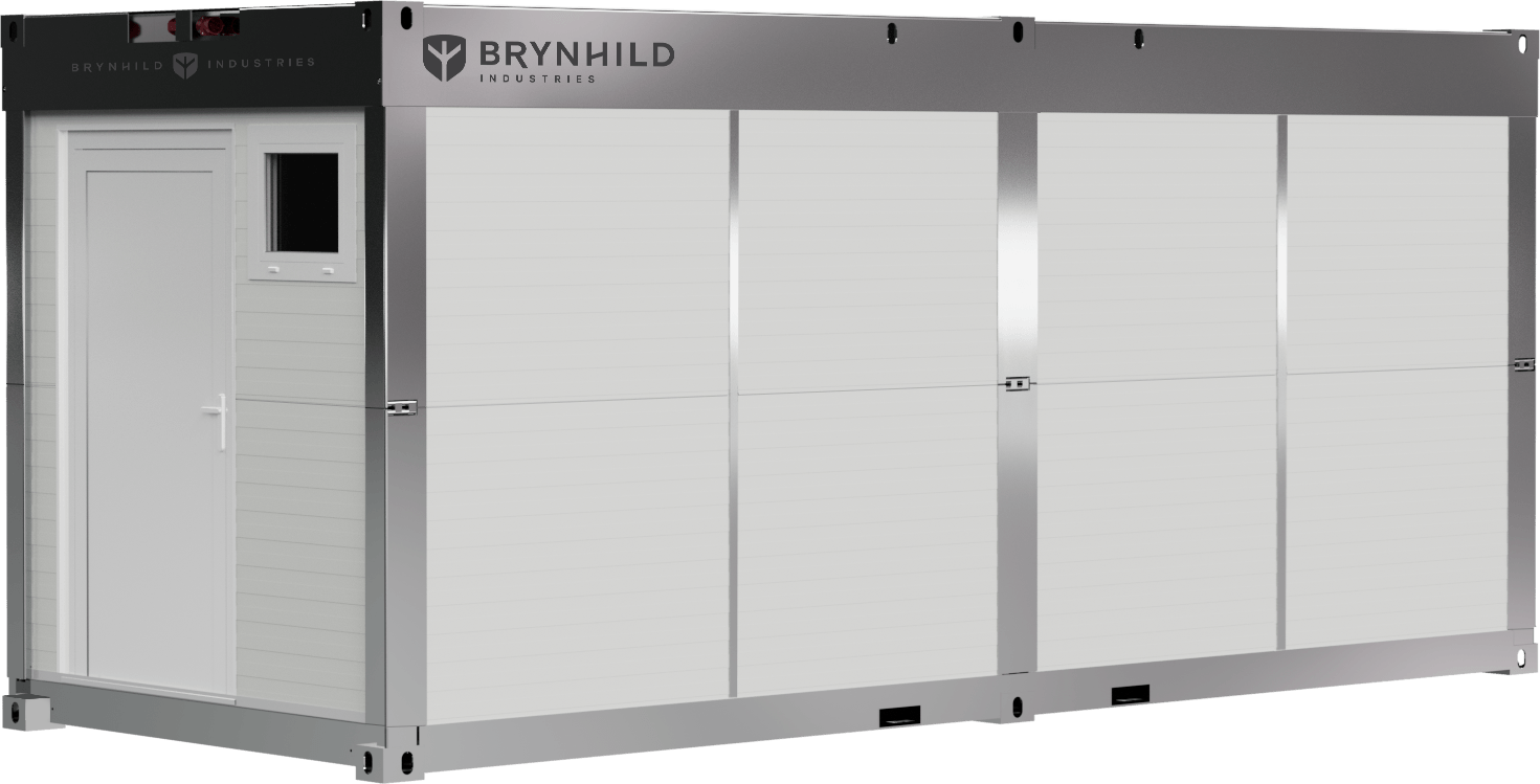 The Svallin XX equipped with additional supports for use in high wind environments.