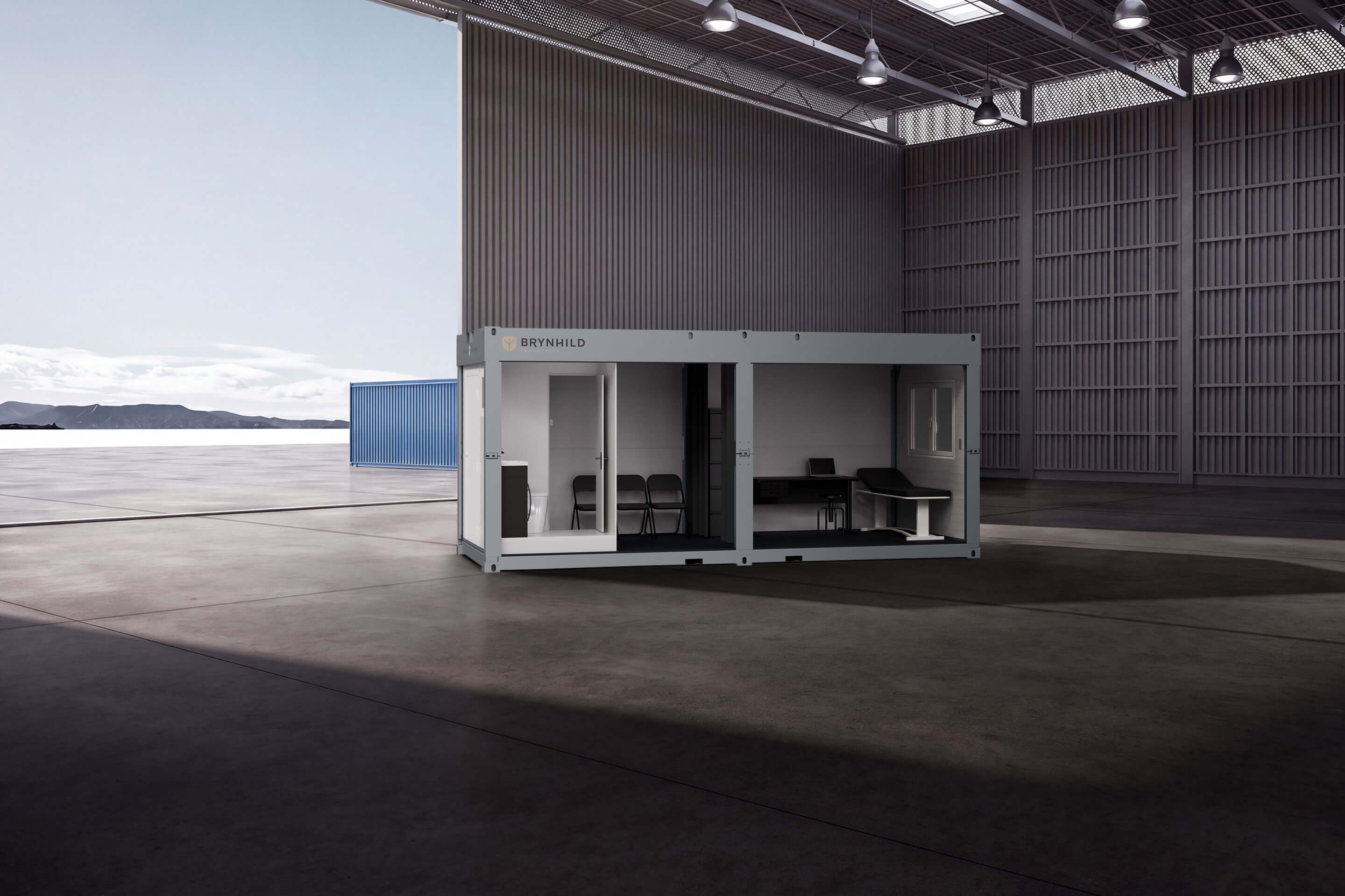 The Svallin XX configured for use as a medical clinic.