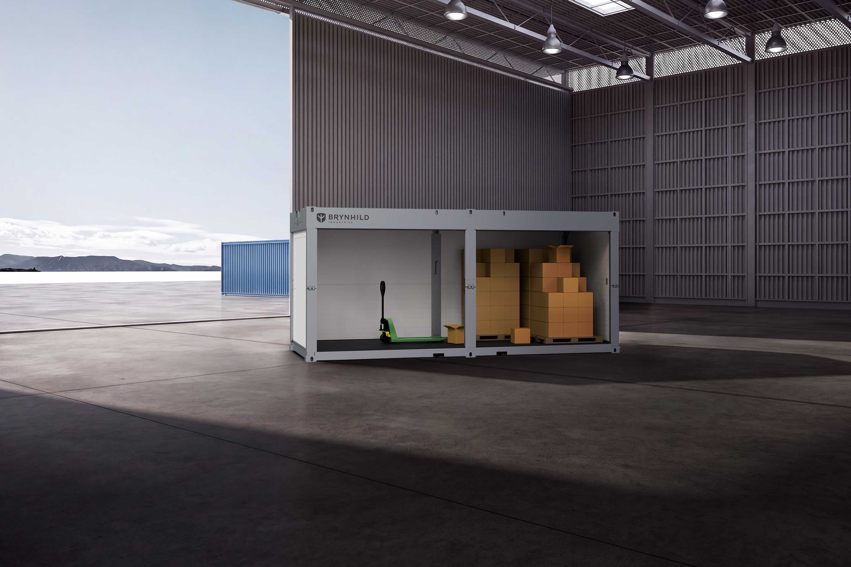 The Svallin XX configured for use as storage.