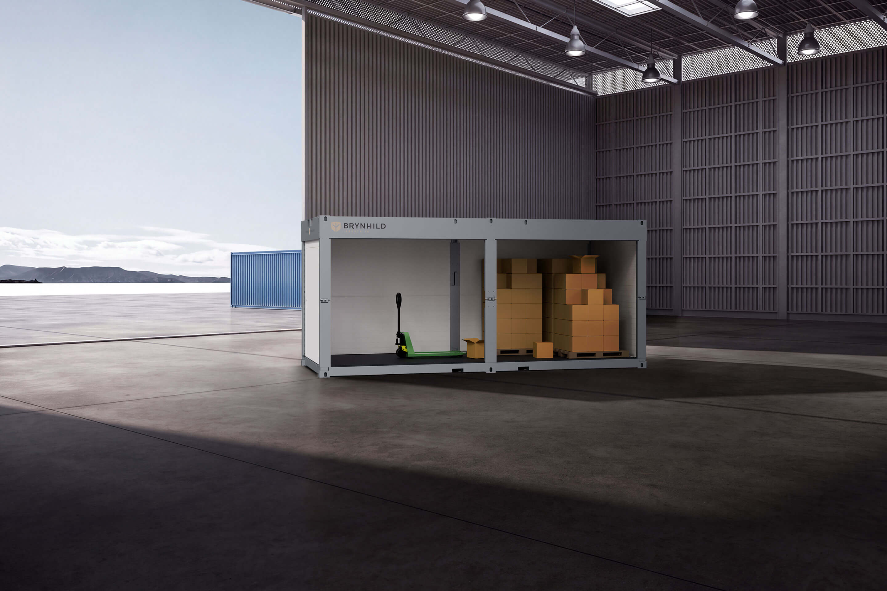 The Svallin XX configured for use as storage.
