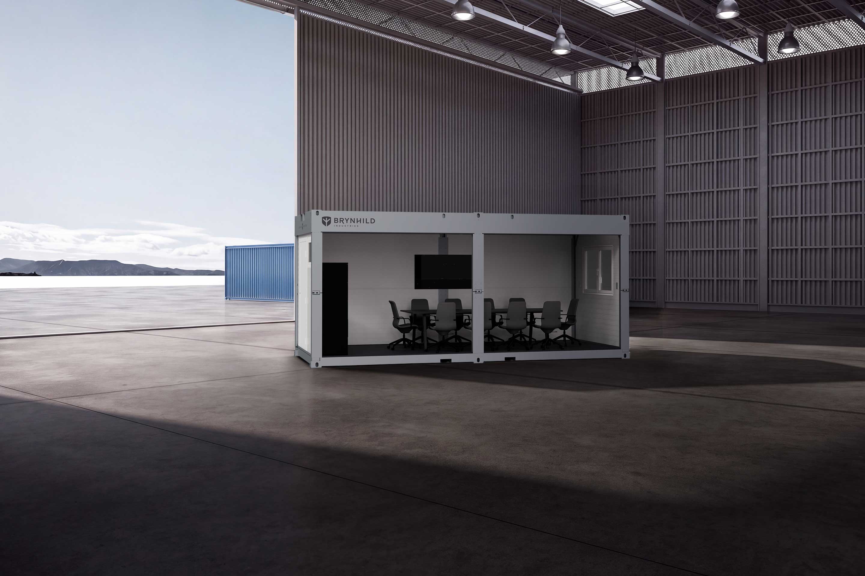 The Svallin XX configured for use as office space.
