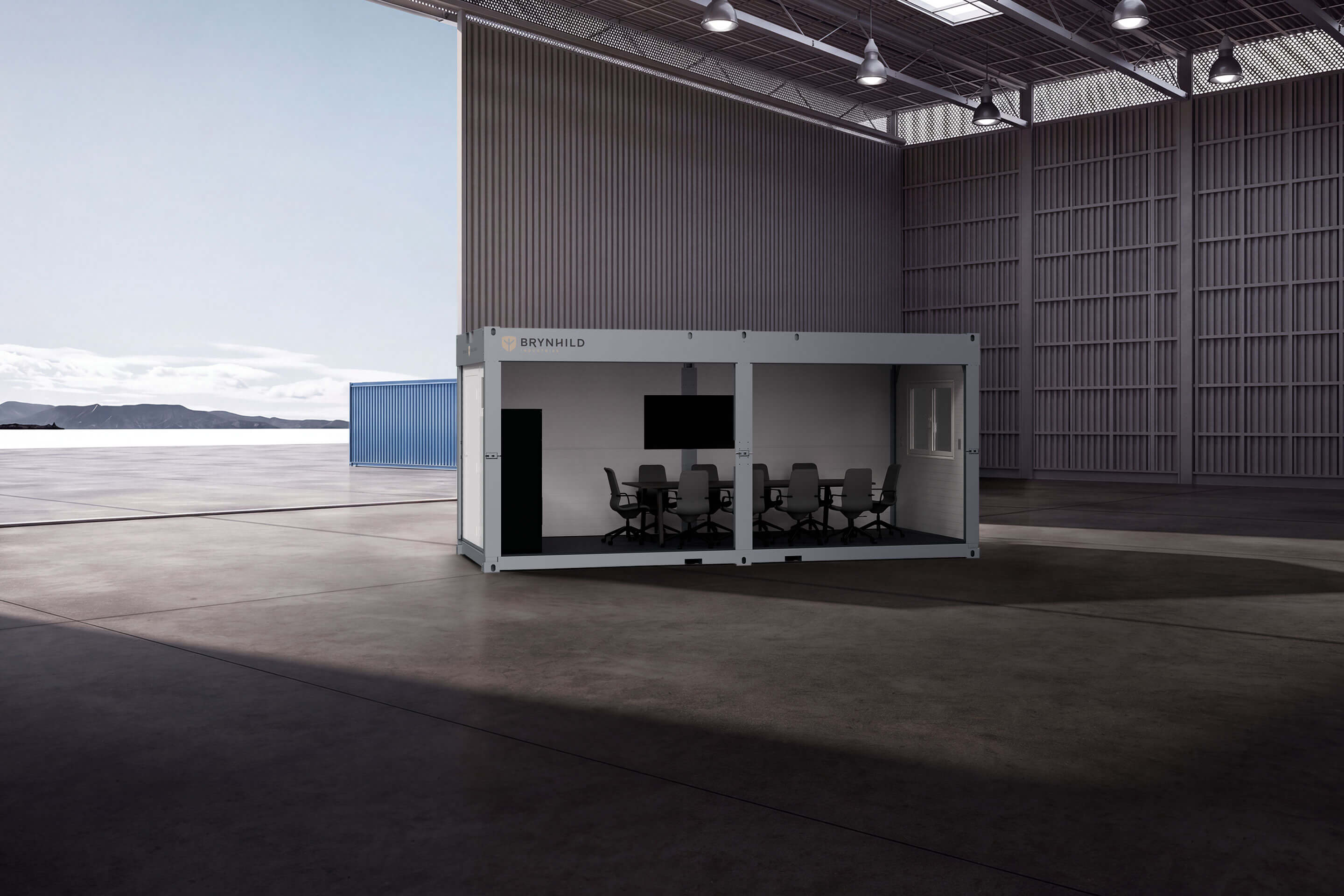 The Svallin XX configured for use as office space.