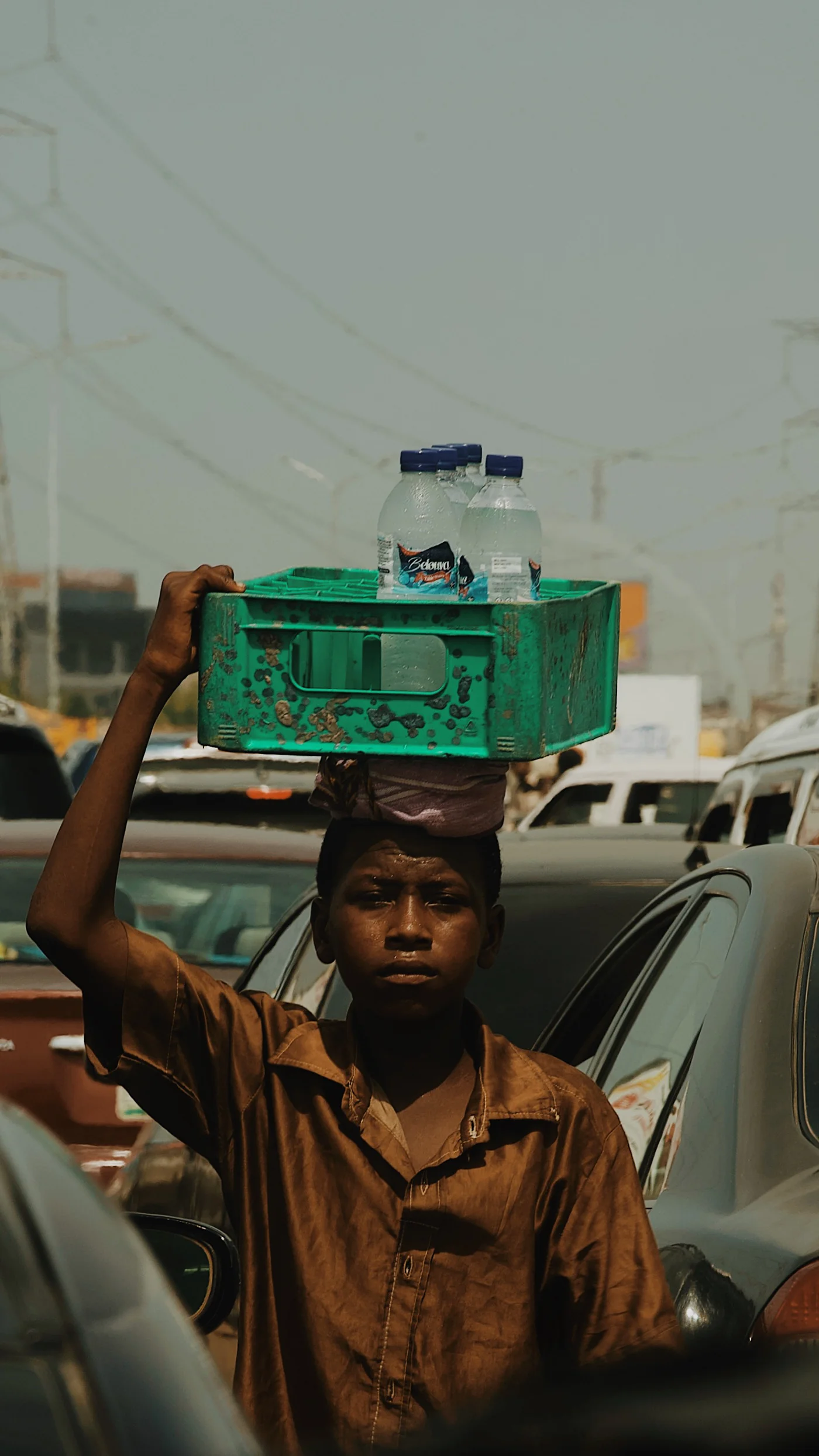 Boy Selling Bottled Water, Gabriel Otu (Nigeria)