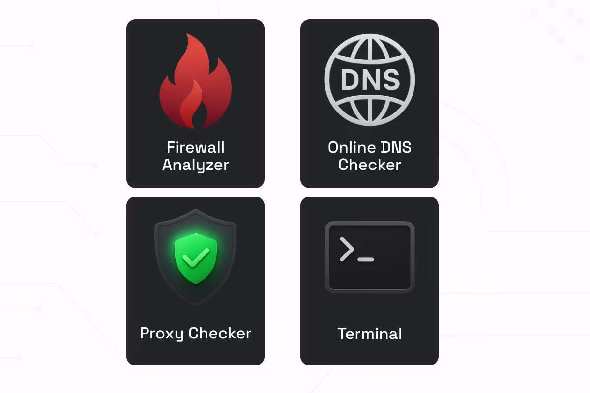 tools to simplify proxy and firewall settings