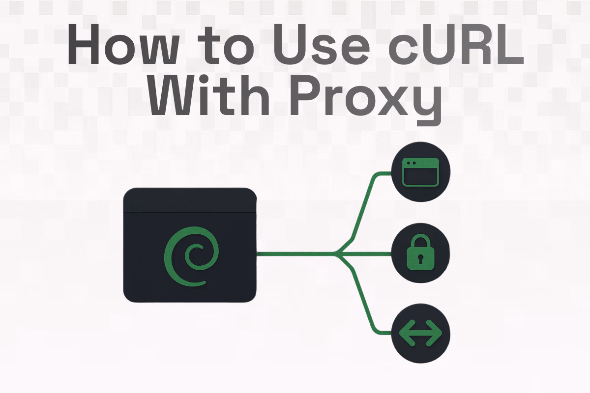 how to use proxy with cURL