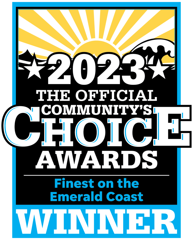 2023 The Official Community's Choice Awards Finest on the Emerald Coast WINNER