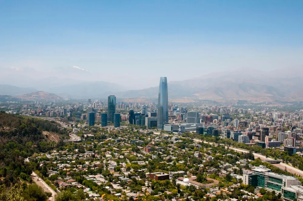 Skyline de Santiago de Chile - subsidio a la tasa hipotecaria 2026 para vivienda nueva