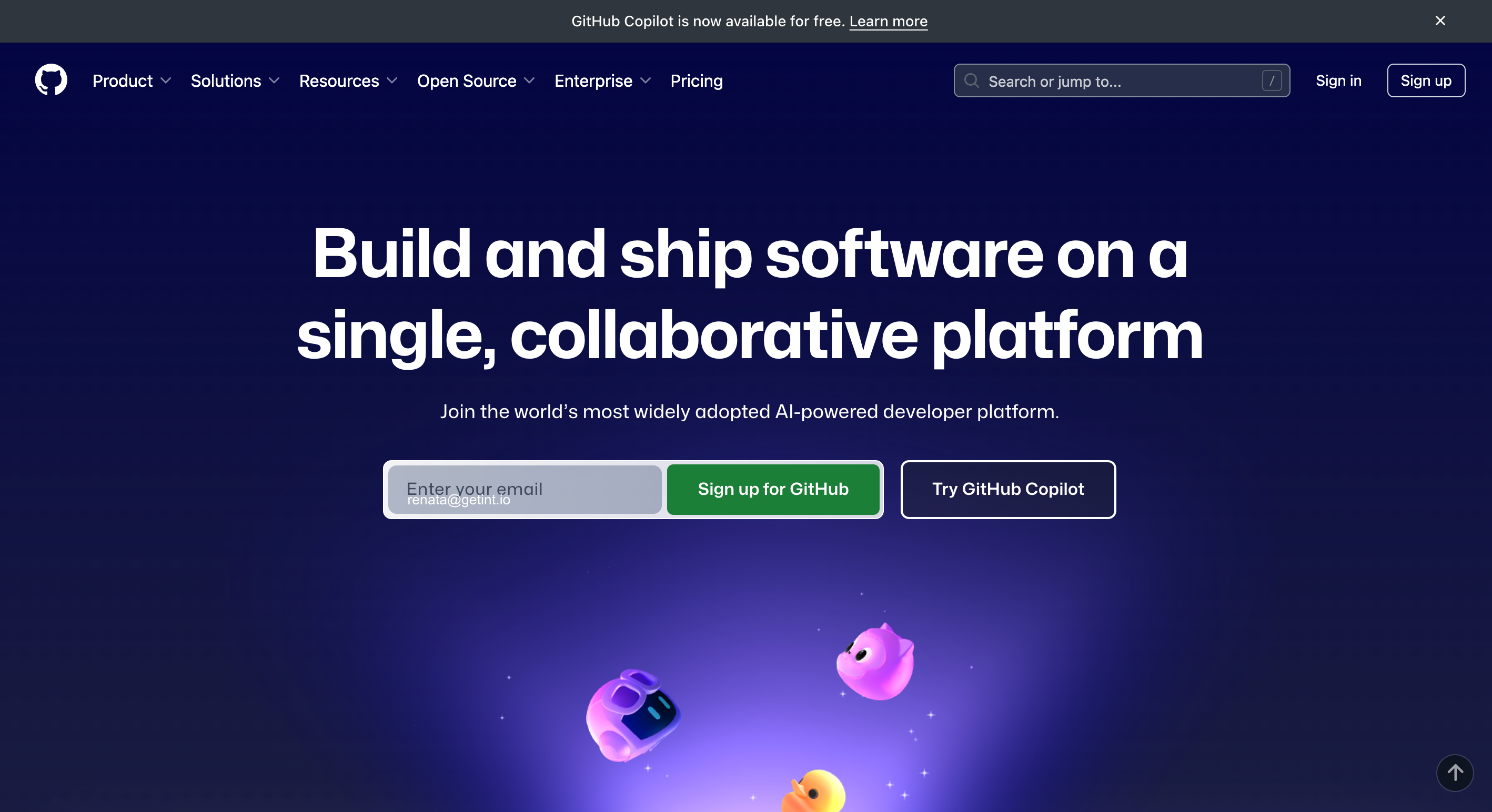 Github unlimited private repositories