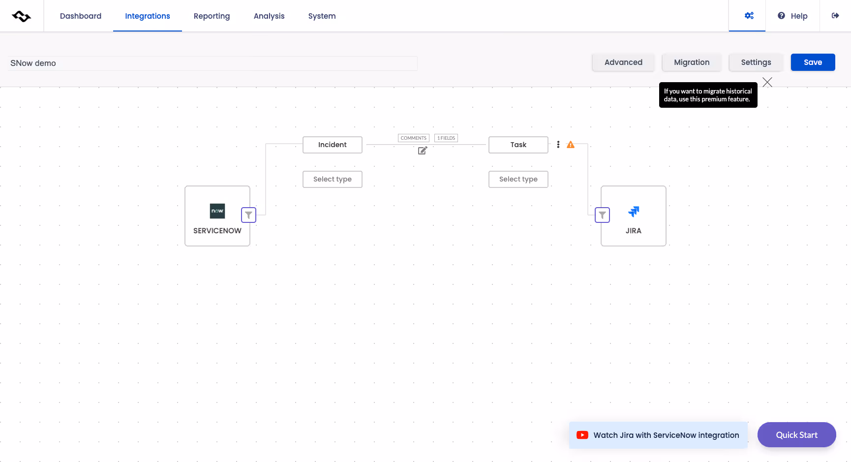 servicenow jira integration - connecting jira instance with servicenow instance other tools