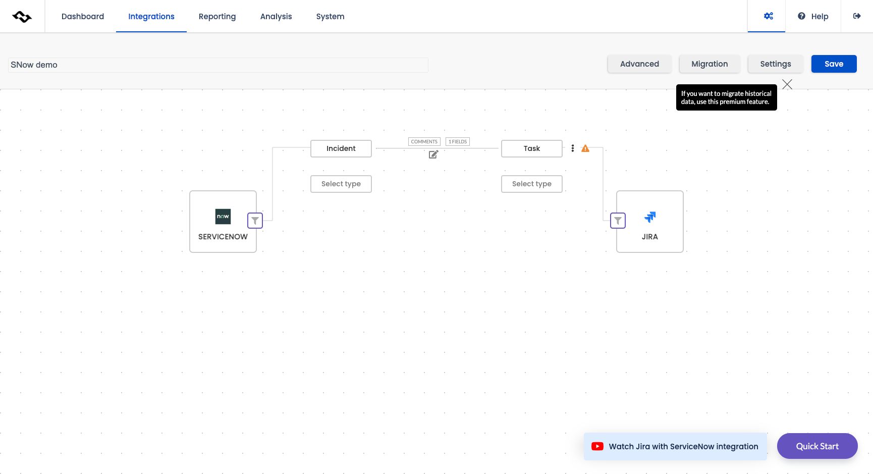 servicenow jira integration - connecting jira instance with servicenow instance other tools