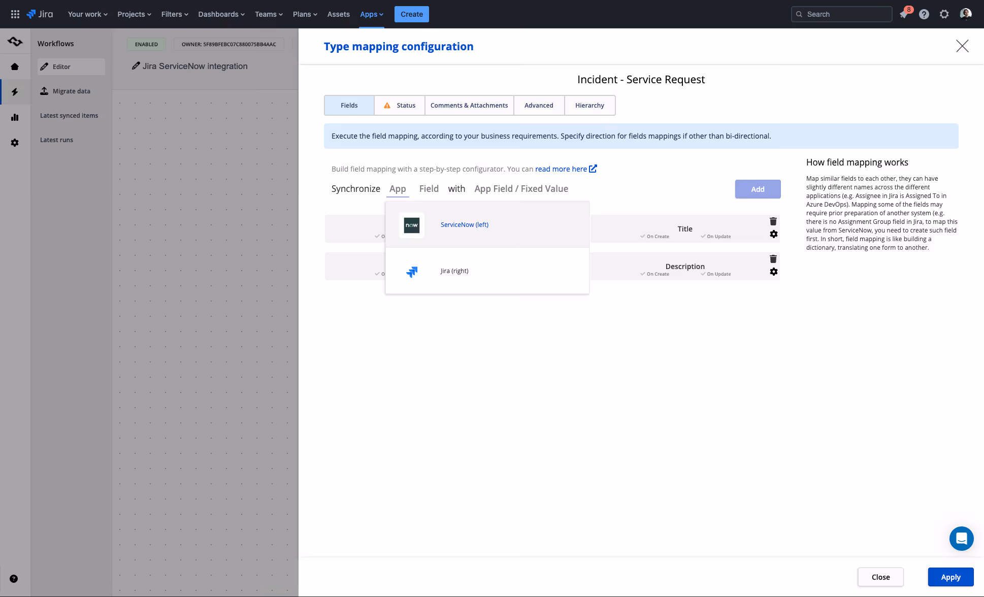 deviniti issue sync alternative servicenow jira