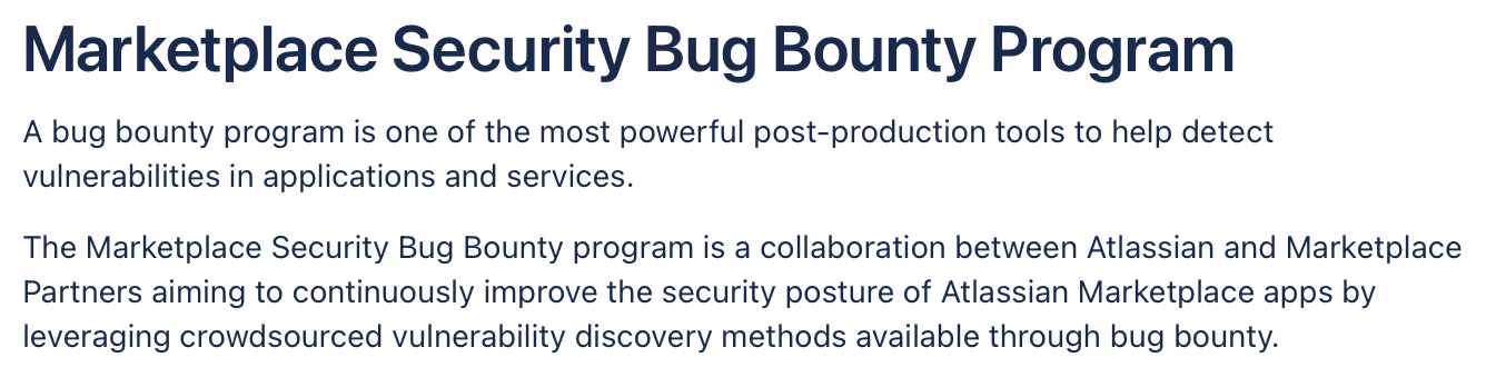 Security systems for Atlassian marketplace partners