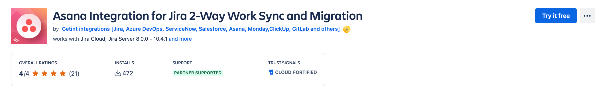 Asana Jira integration - new issues from Jira to Asana automation Getint