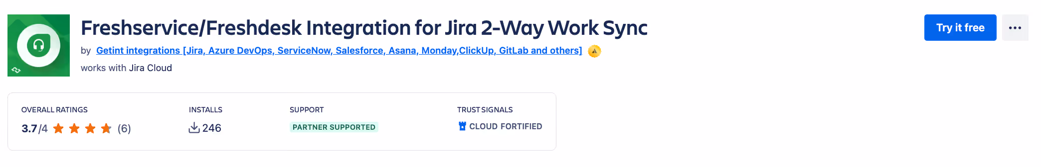 Freshdesk Integration with Jira: Geting