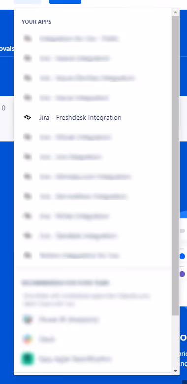 Link existing freshdesk tickets with Jira app