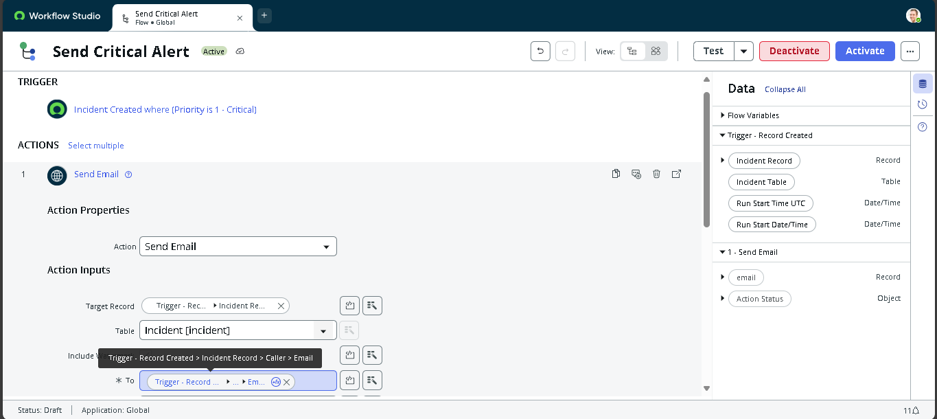 ServiceNow Data Pills