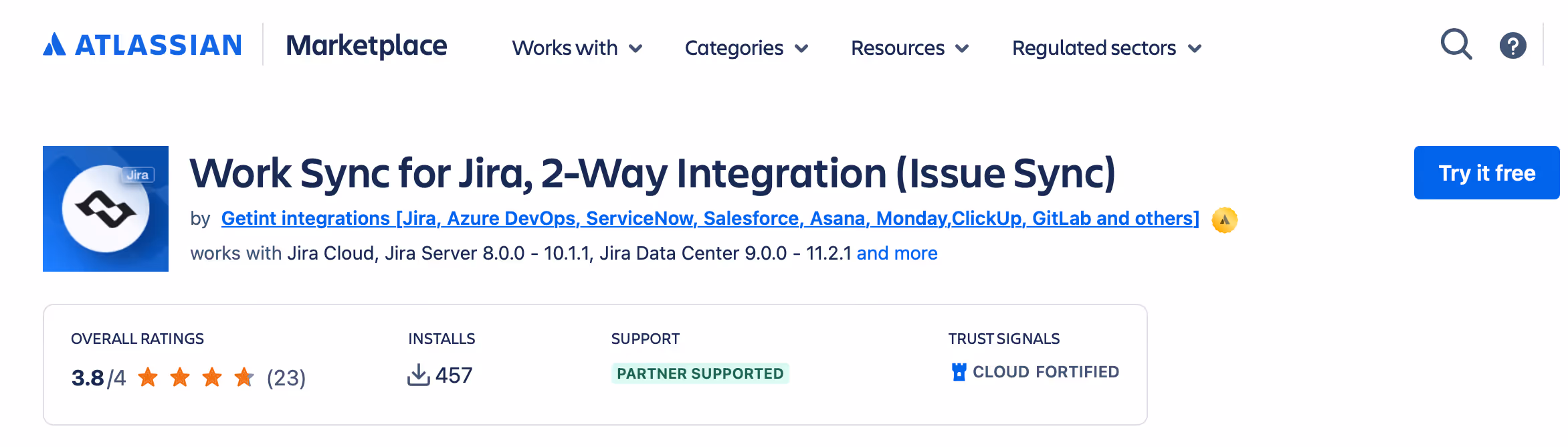 Getint Jira Jira integration on Atlassian Marketplace