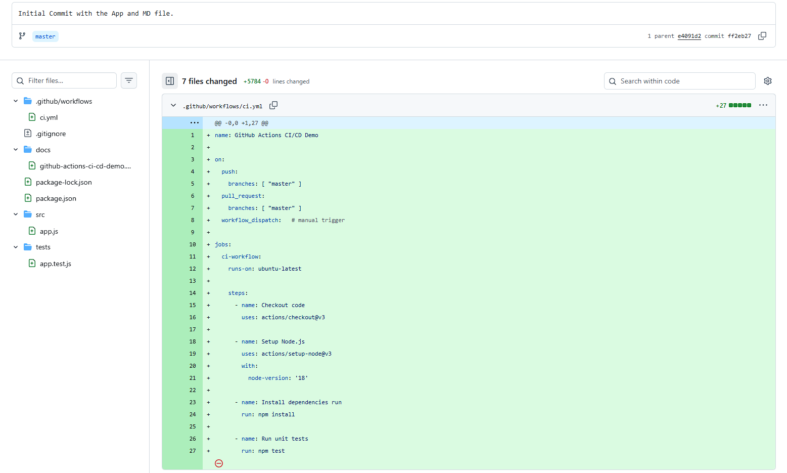 GitHub initial commit