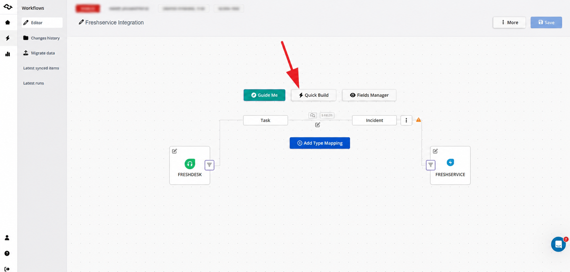 Freshdesk Freshservice integration using Getint