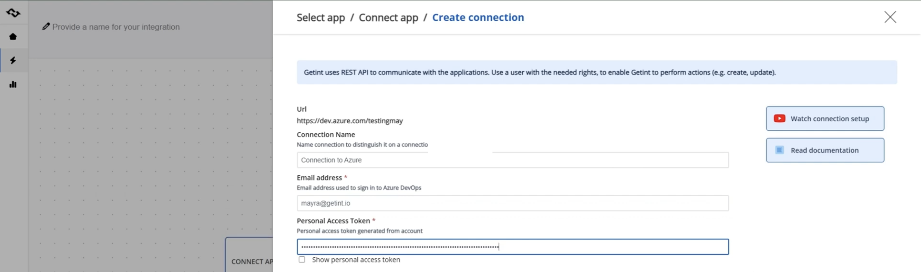 Setting up connection between Azure DevOps and Salesforce dashboard