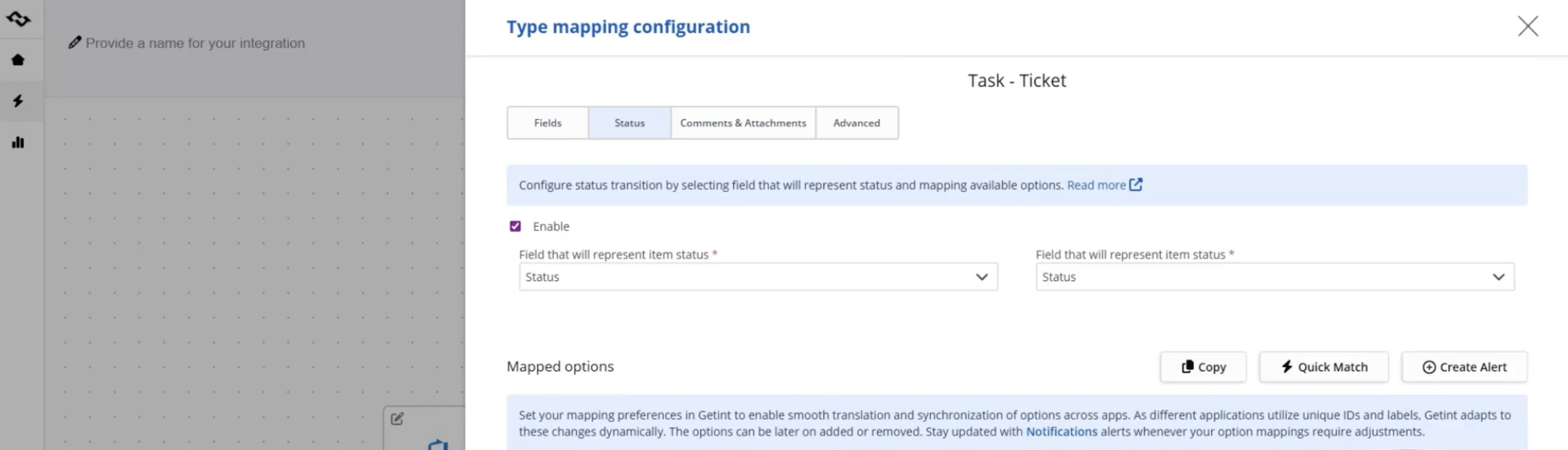 Mapping statuses between Zendesk and Azure DevOps