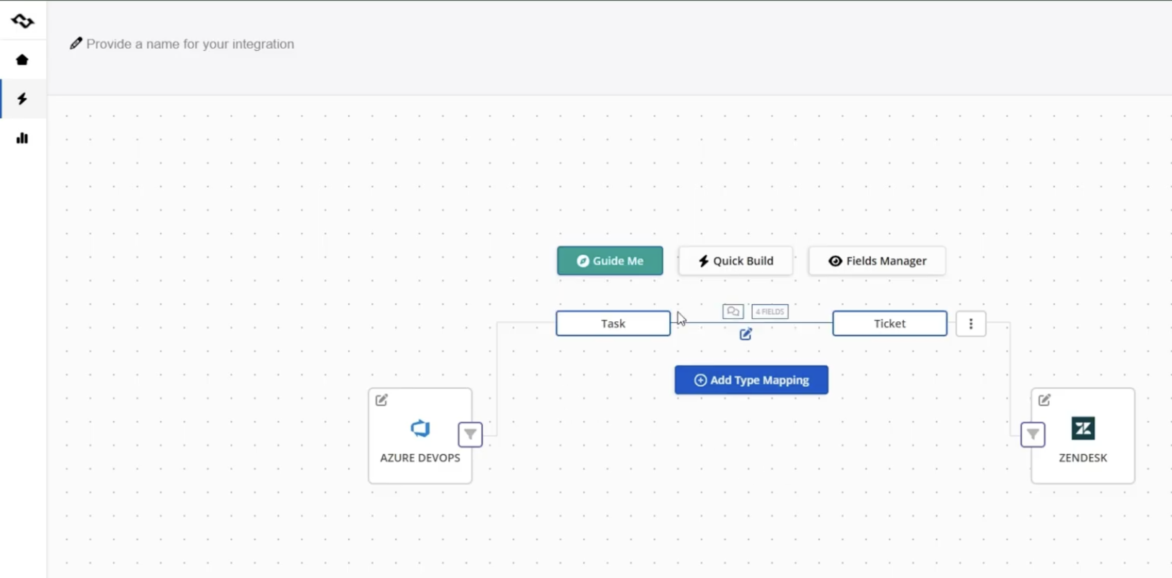Azure DevOps Zendesk integration type mapping