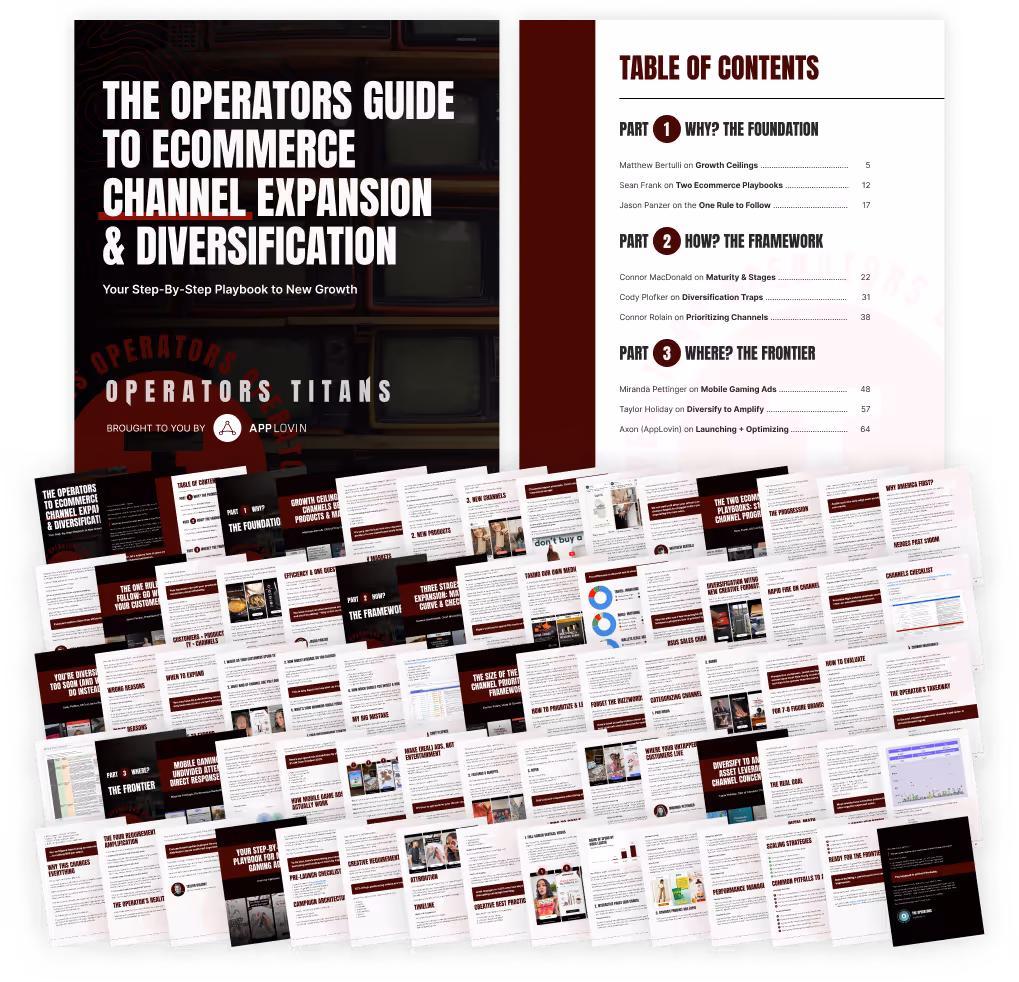 Operators Guide to Channel Expansion Preview Pages Mobile