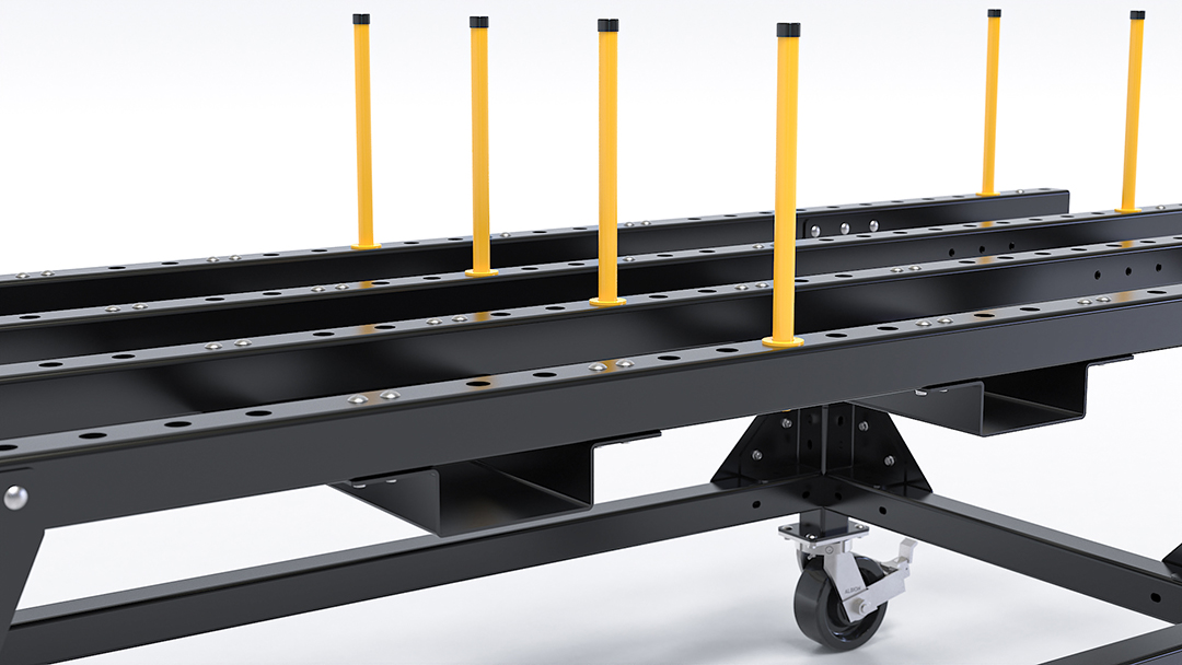 Standard rack construction